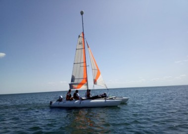 Поход на парусных катамаранах по Цимлянскому морю