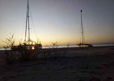 Поход на парусных катамаранах по Цимлянскому морю