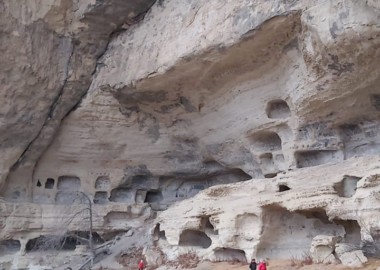 Новогодний поход по пещерным городам Крыма