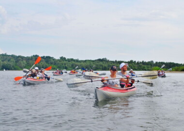 Сплав по Дону на байдарках