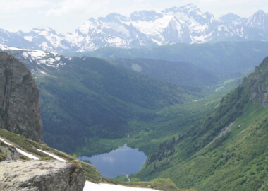 Через горы к морю. Б.Аджара-Энгельмановы поляны.