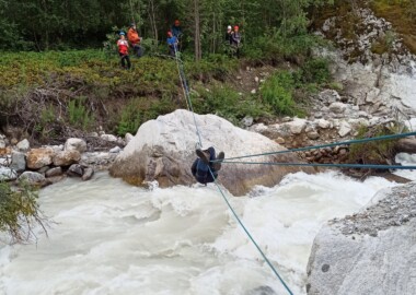 Горная школа. Переправы.