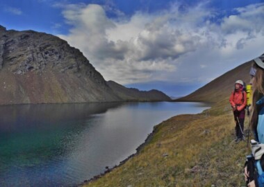 Поход на озеро Кынгырчат через перевал!