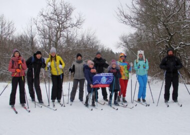 Беговые лыжи в пятницу вечером