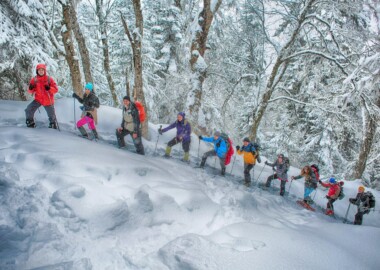 Мультитур  “Адыгейский   Калейдоскоп”          (Восхождение, переправа через реку, снегоступинг, термалки)