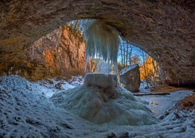 Зимний поход на водопад Чинарский!!
