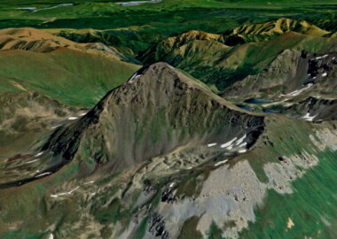 Восхождение на Загедан 3095м по юж.гребню.