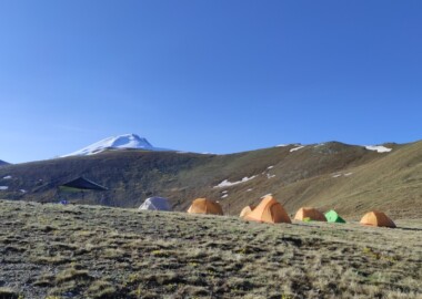 Приэльбрусье. Поход через перевал Балк-Баши 3700м