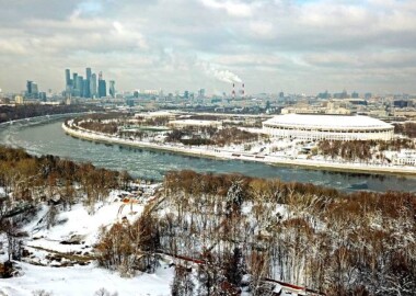 Зимняя Москва.