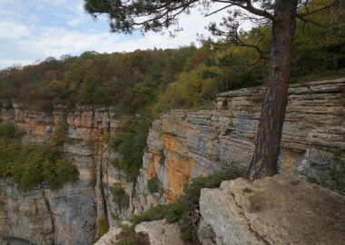 Поход на Монахов водопад, пещеру и смотровые в Мезмай! 2 дня